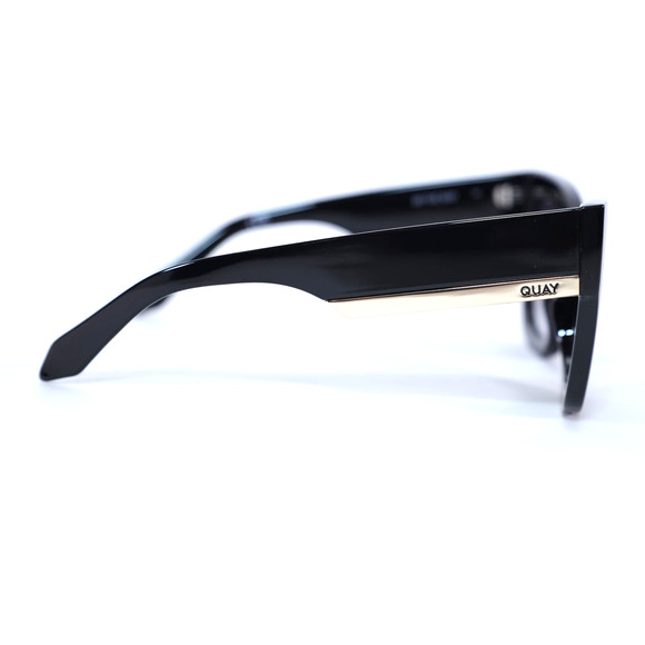 Quay Australia BY THE WAY Womens Sunglasses - Black/Smoke - NWT - Picture 10 of 14